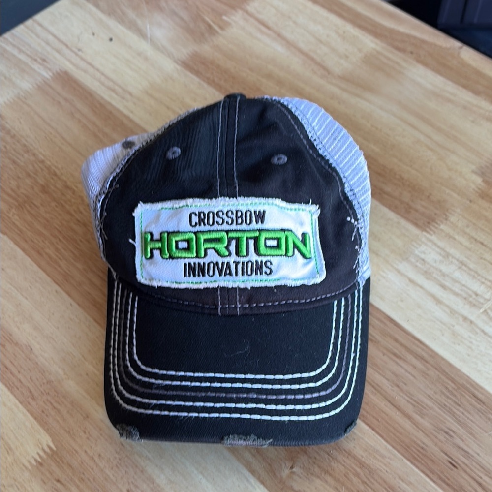 Horton Black and Gray  Trucker Cap